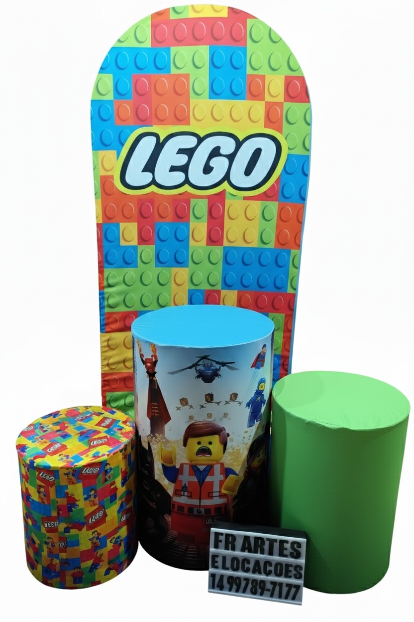 Jogo de Capa (Painel + Cilindros)  Lego - FR artes