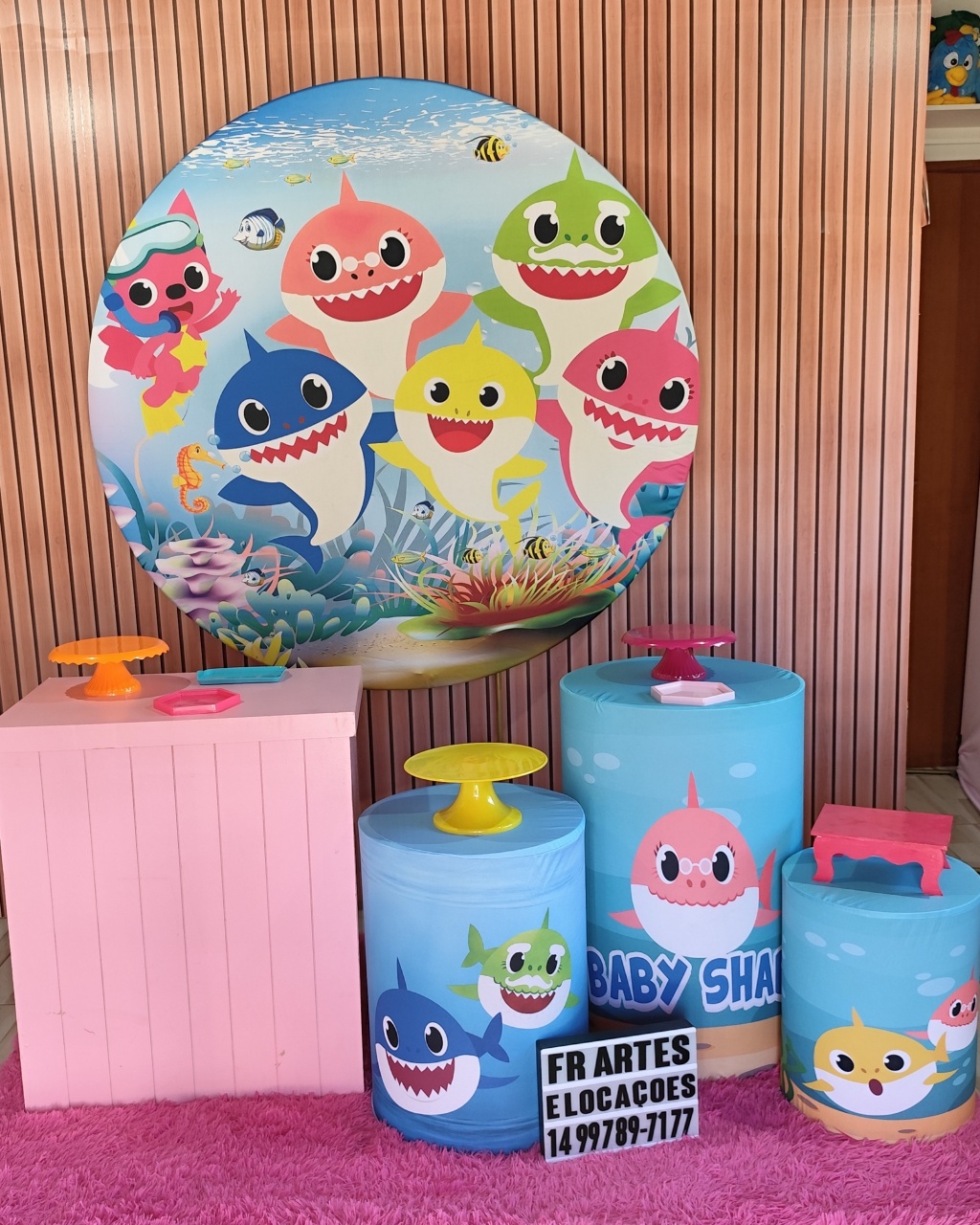 Baby Shark - Prata - FR artes