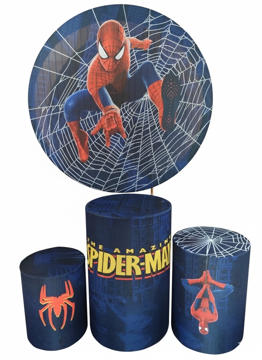 Jogo de Capa (Painel + Cilindros) Homem Aranha 3 - FR artes