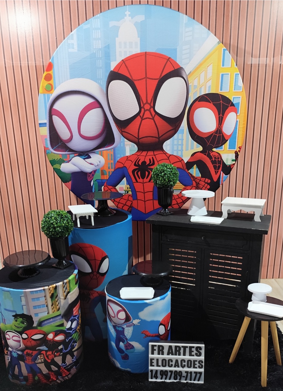 Homem Aranha E Amigos - Ouro - FR artes
