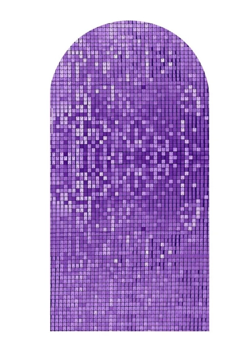 Capa - Painel Romano - Shimmer Lilás Glitter - FR artes