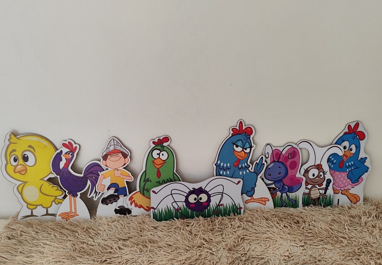 Display de Mesa Galinha Pintadinha - FR artes