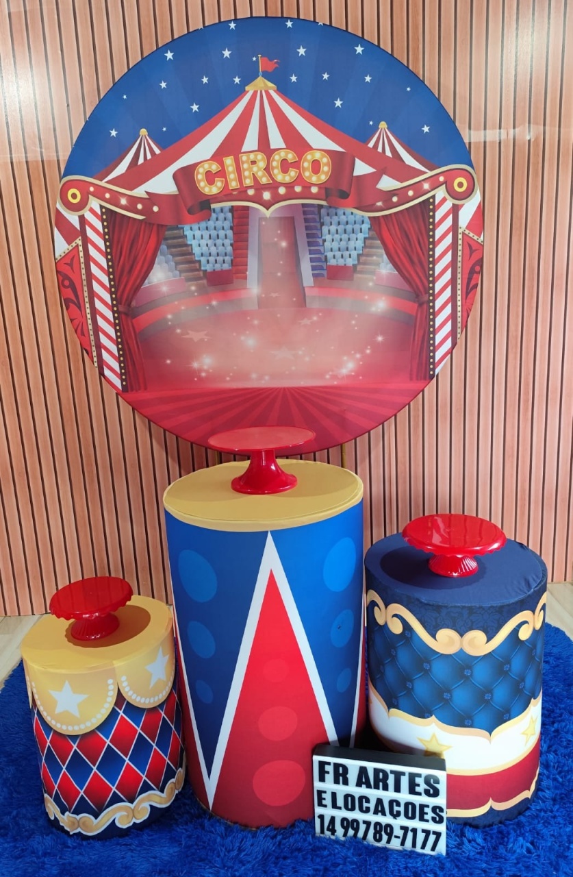 Circo Azul - Bronze - FR artes