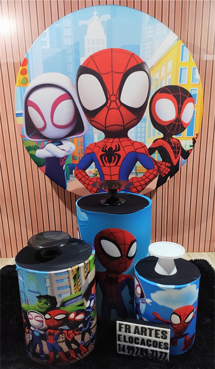 Homem Aranha E Amigos - Bronze - FR artes