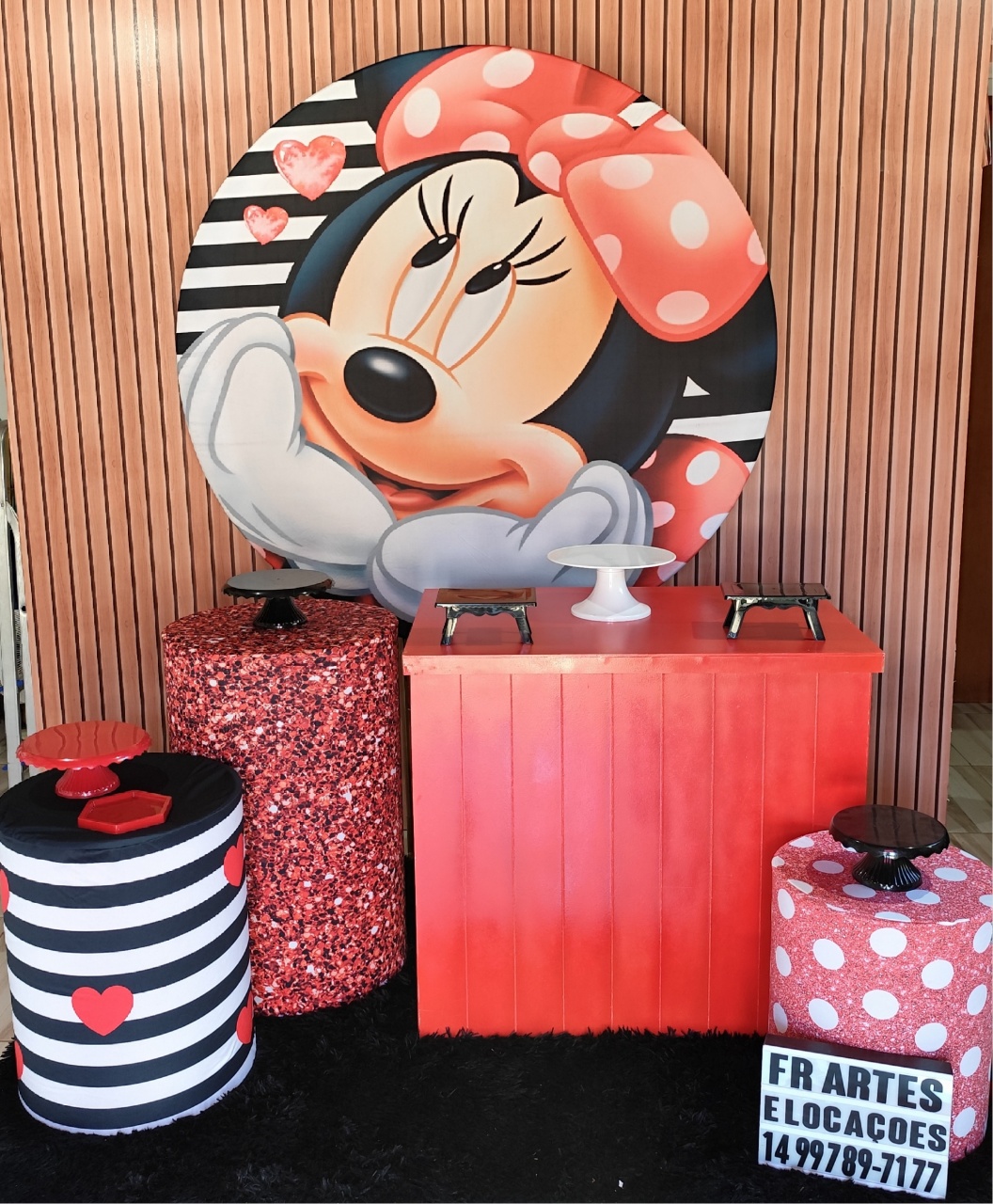 Minnie Rosto -  Prata - FR artes