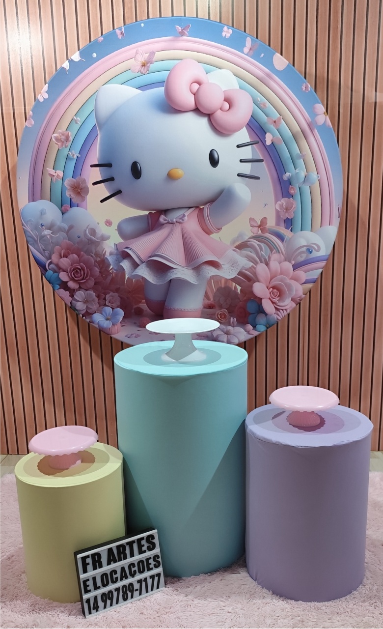 Hello Kitty Arco-Iris - Bronze - FR artes