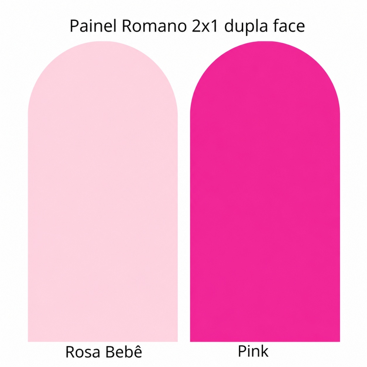 Capa - Painel Romano - Pink E Rosa Bebe - FR artes