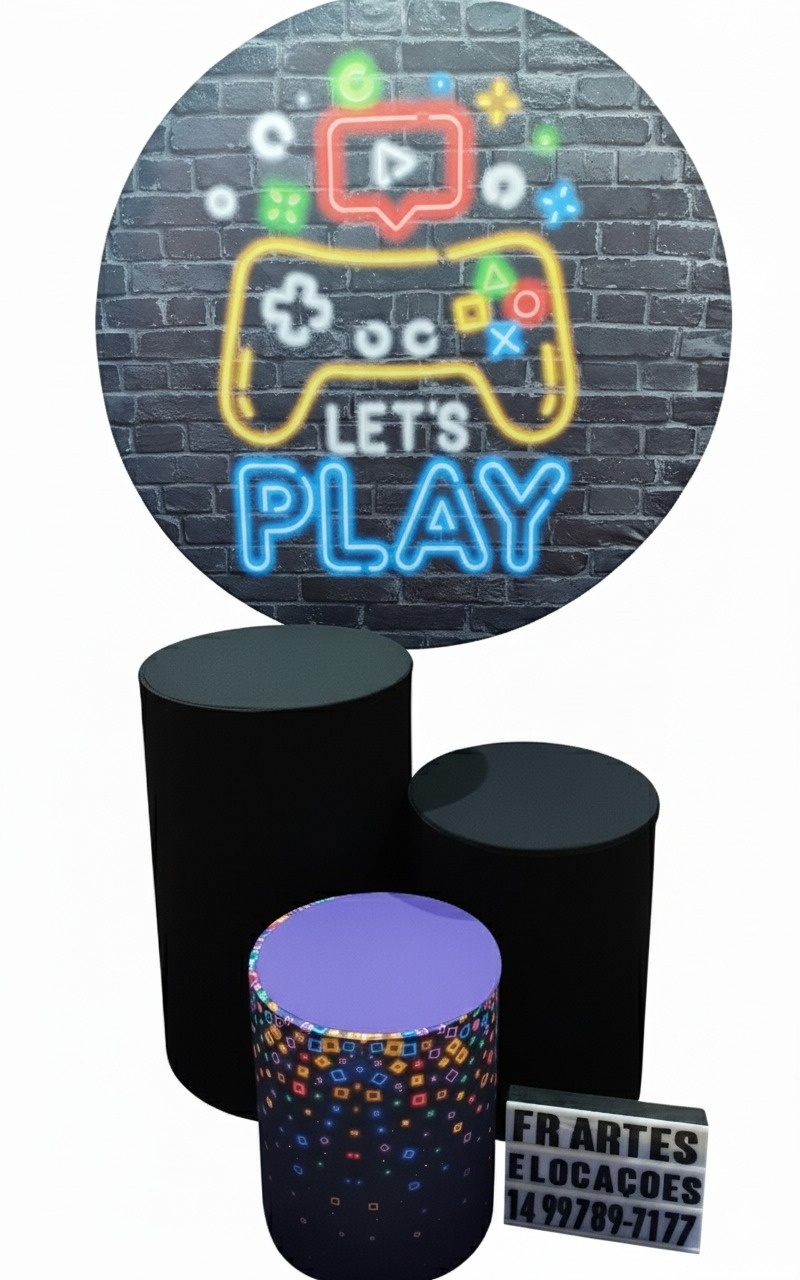 Jogo de Capa (Painel + Cilindros) Game - FR artes