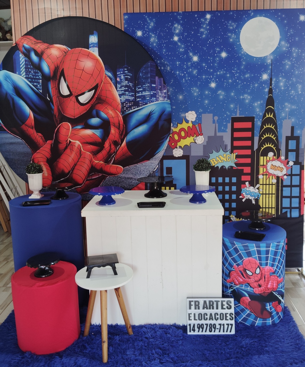 Homem Aranha 2 -  Completo (Incluir Painel Quadrado) - FR artes