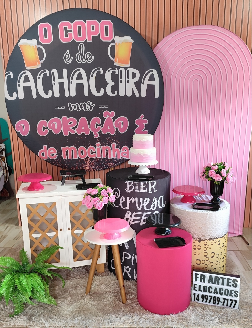 Boteco Feminino - Completo (Incluir Samambaia) - FR artes