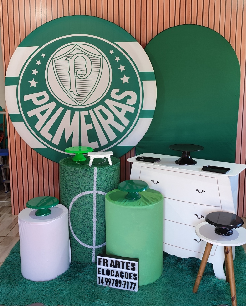 Palmeiras - Ouro (Sem Painel Romano) - FR artes