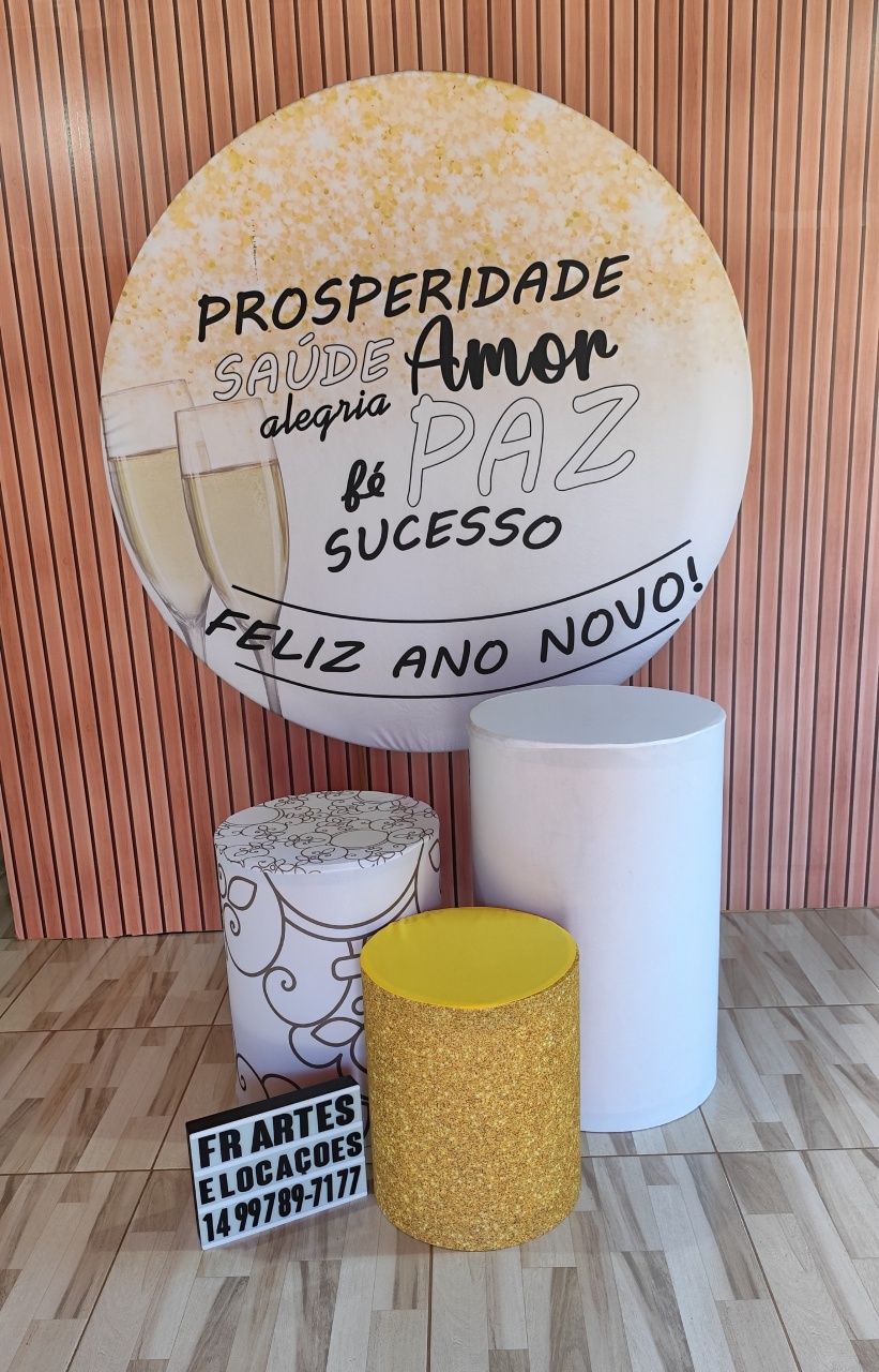 Jogo de Capa (Painel + Cilindros) Ano Novo 1 - FR artes