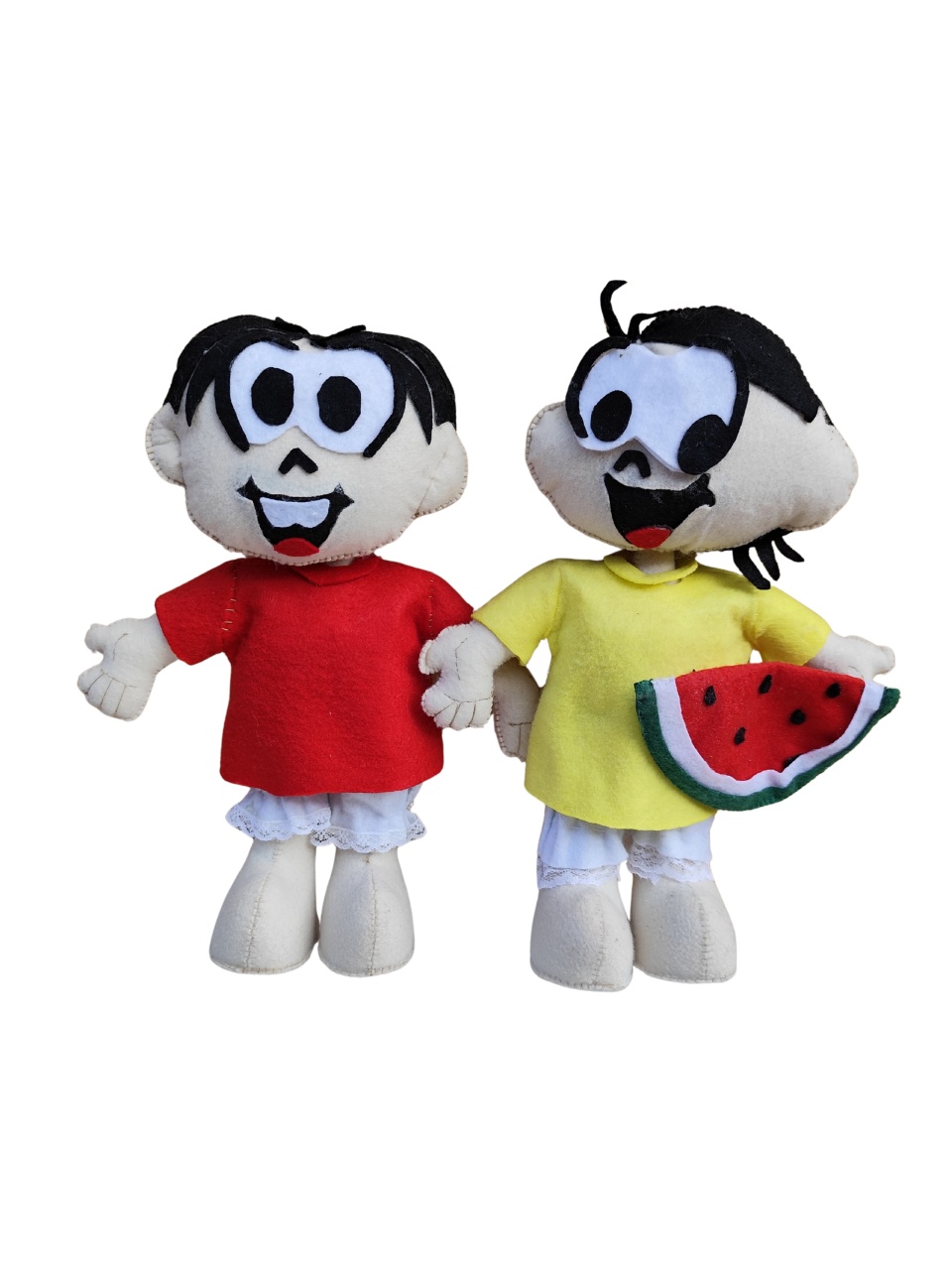 Monica/Magali - Feltro (Turma da Monica) - FR artes
