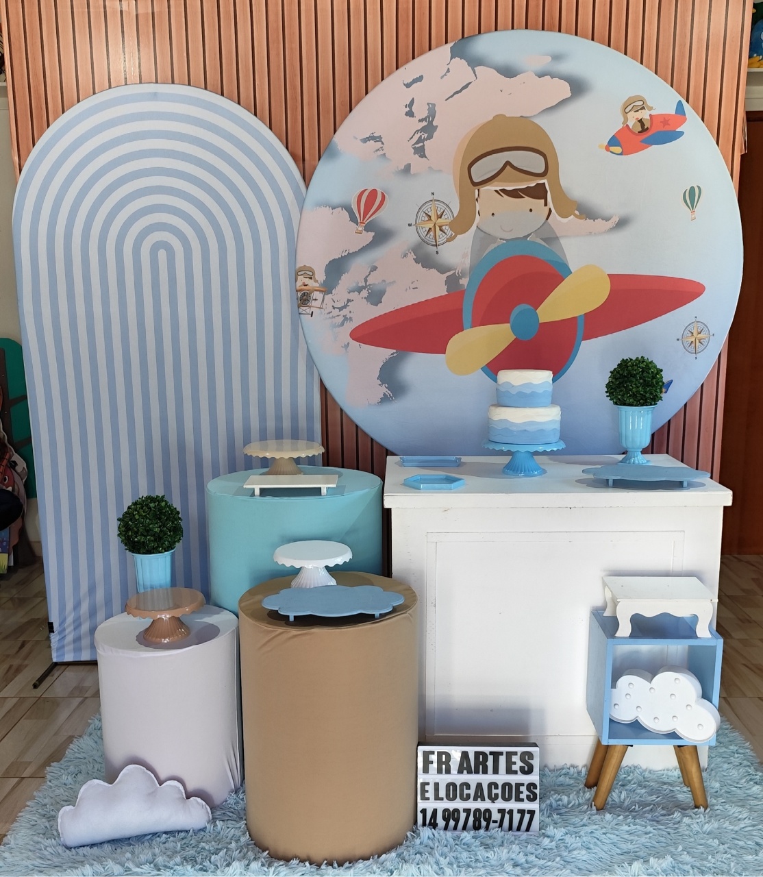 Aviador - Completo (Incluir Nuvem Pelucia) - FR artes