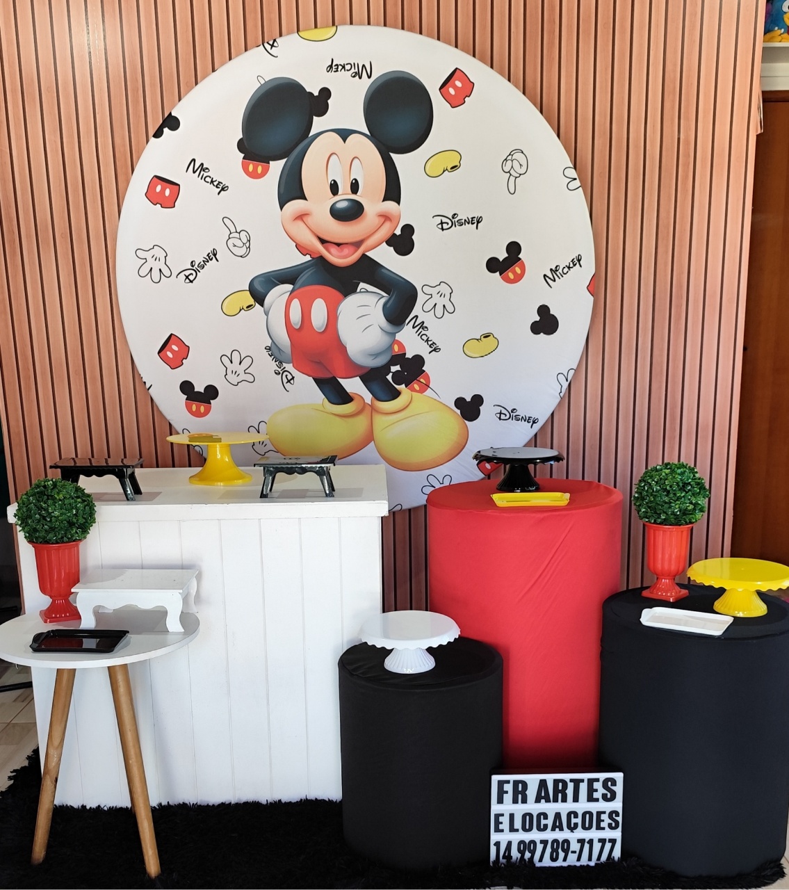 Mickey - Ouro - FR artes