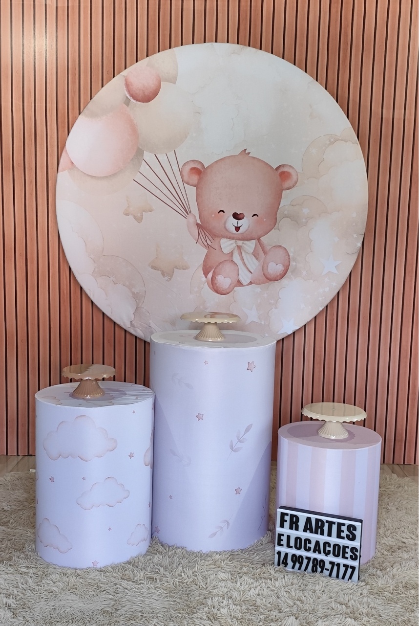 Chá de Bebe Bege - Bronze - FR artes