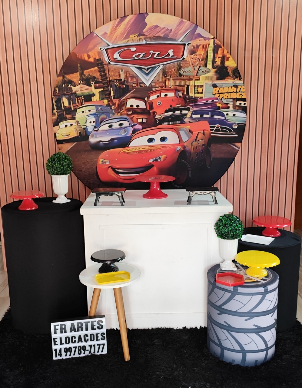 Carros - Ouro - FR artes