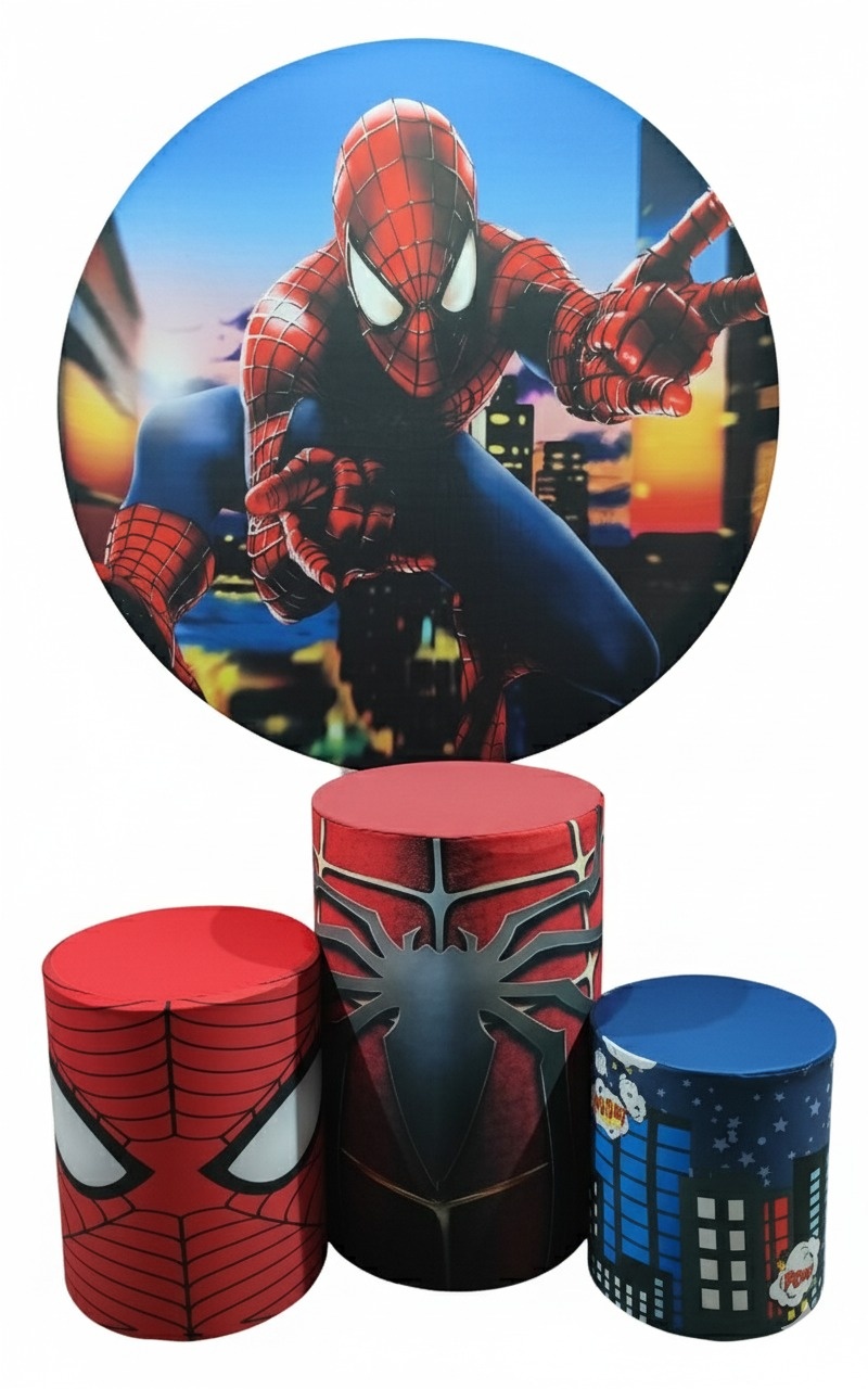 Jogo de Capa (Painel + Cilindros) Homem Aranha 1 - FR artes