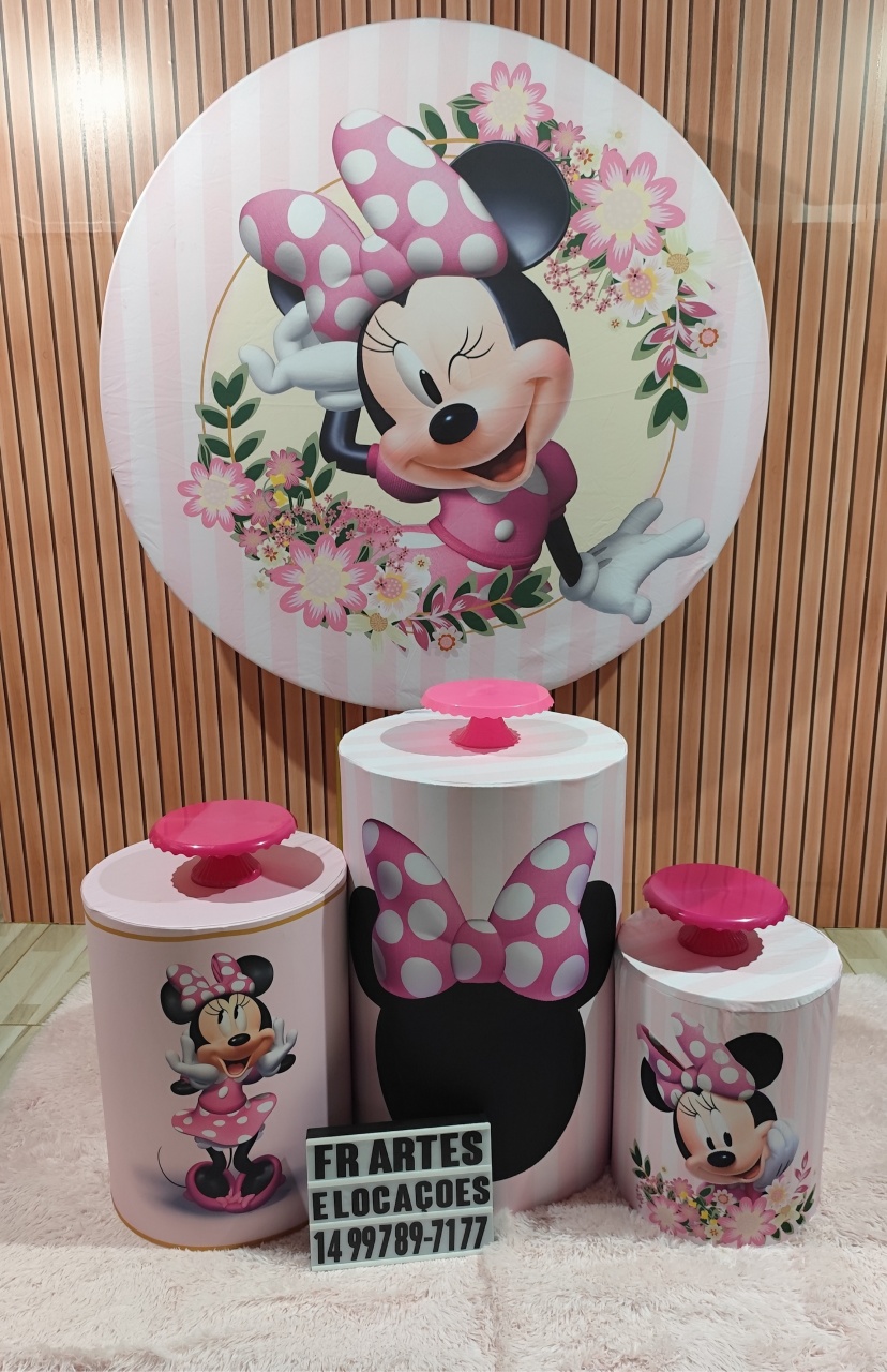 Minnie Rosa 2 - Kit Bronze - FR artes