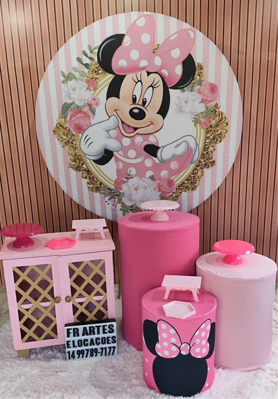 Minnie Rosa -  Prata - FR artes