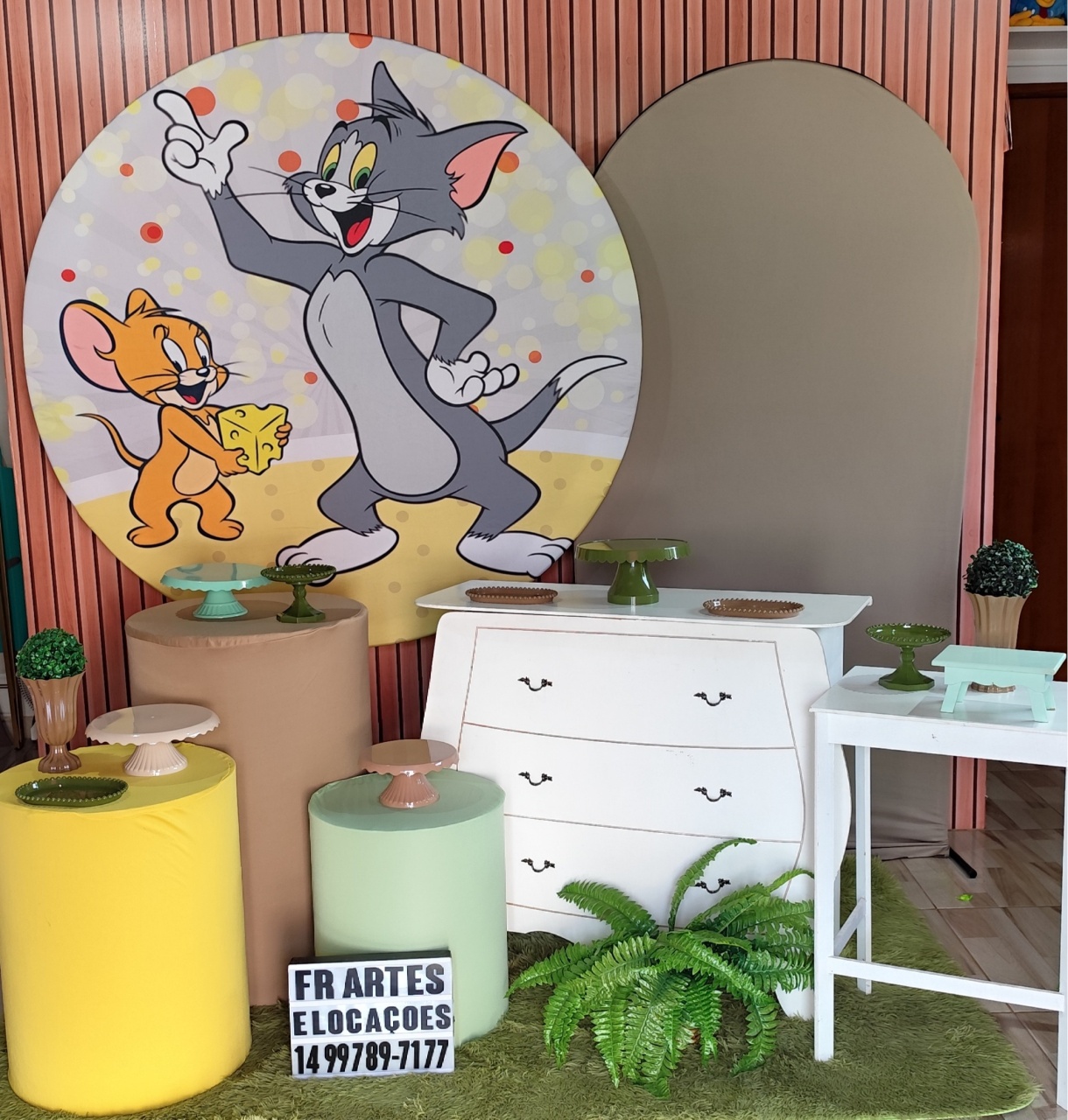 Tom E Jerry - Completo (Incluir Samambaia) - FR artes