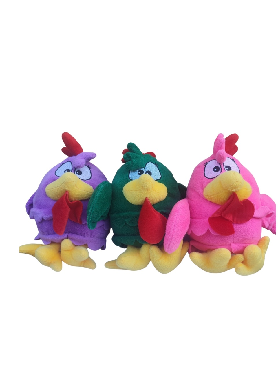 Galinhas Cantoras (Galinha Pintadinha) - Pelúcia - FR artes