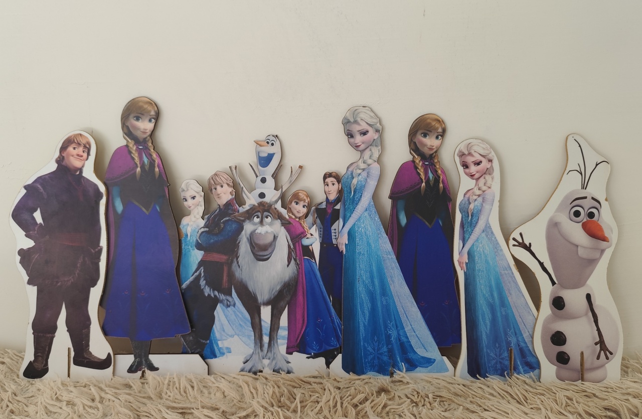 Display de Mesa Frozen - FR artes