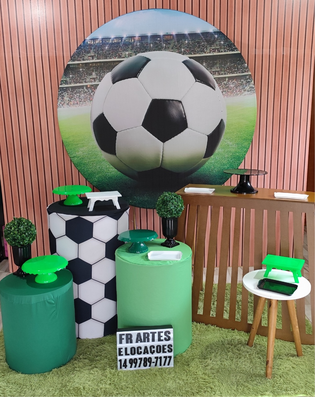Futebol Bola - Ouro - FR artes