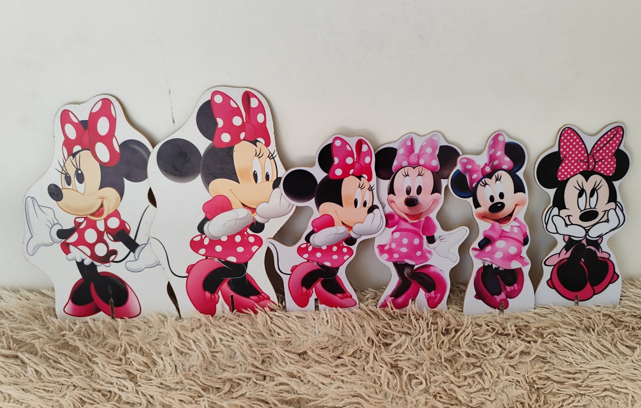 Display de Mesa Minnie Rosa - FR artes