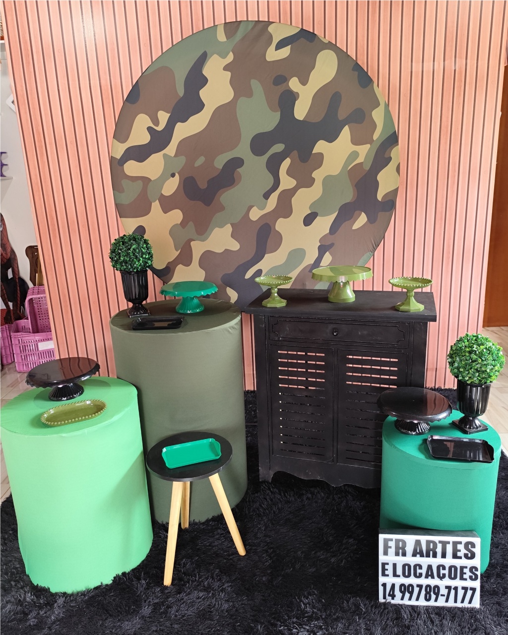 Camuflado - Ouro - FR artes