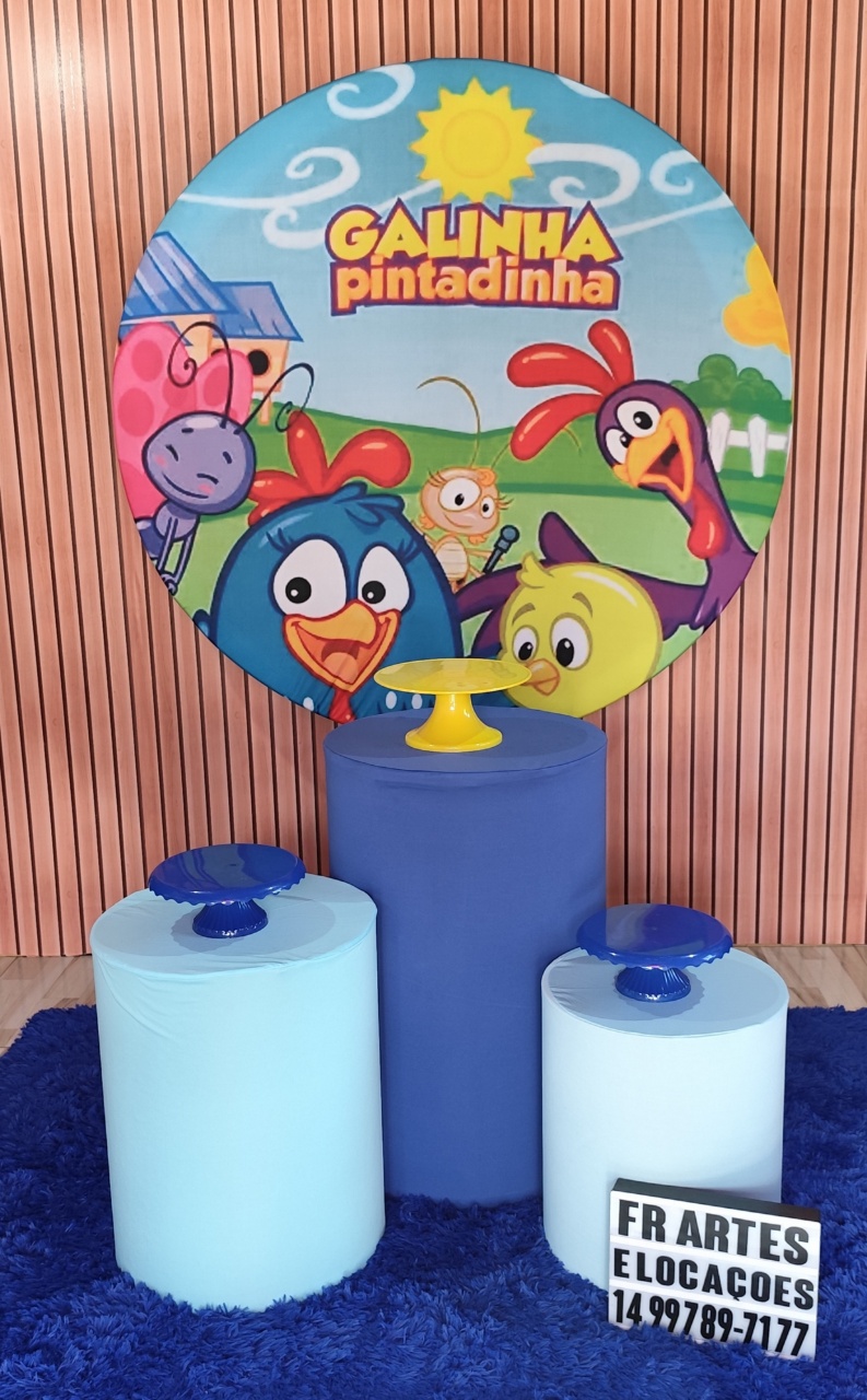 Galinha Pintadinha - Bronze - FR artes