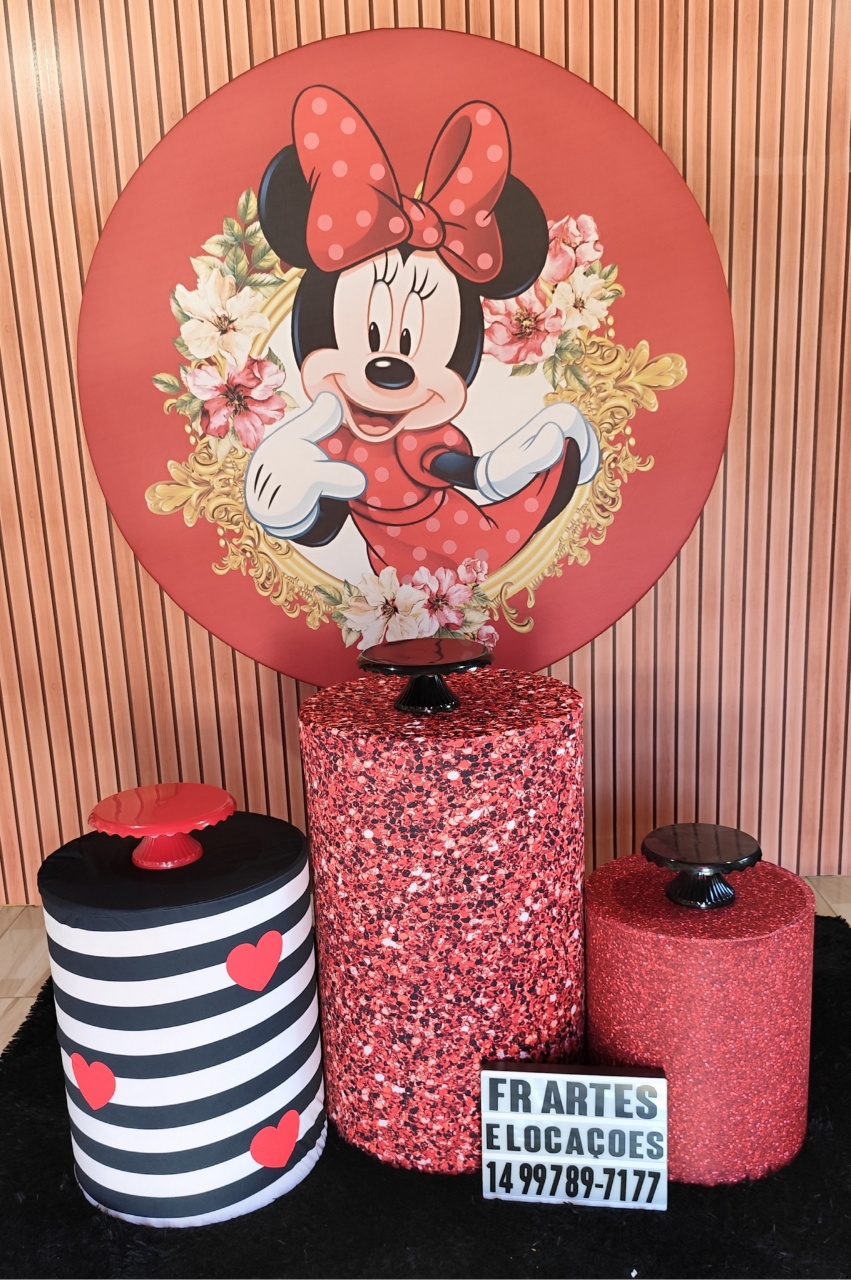 Minnie Vermelha 1 -  Bronze - FR artes