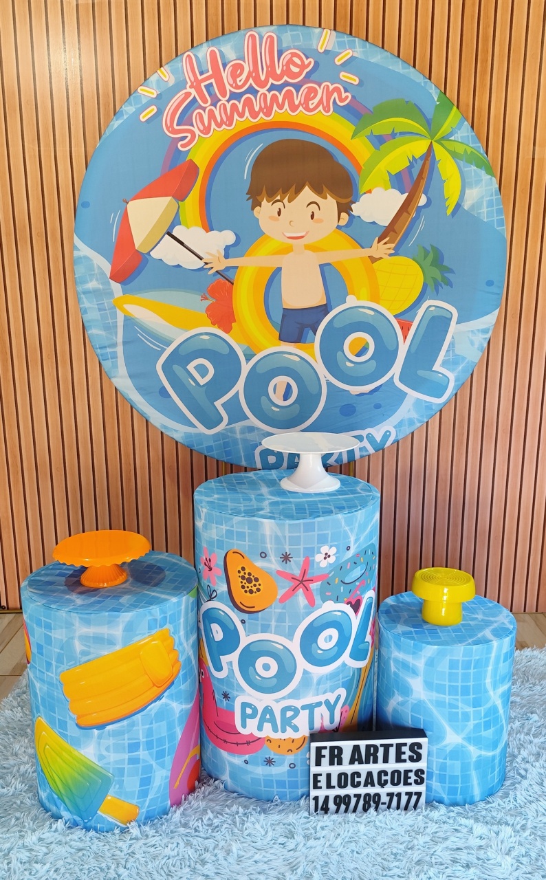 Pool Party Menino -  Bronze - FR artes