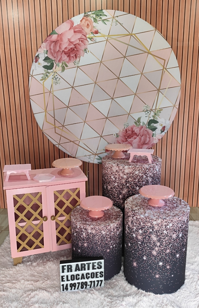 Floral Rose - Prata - FR artes