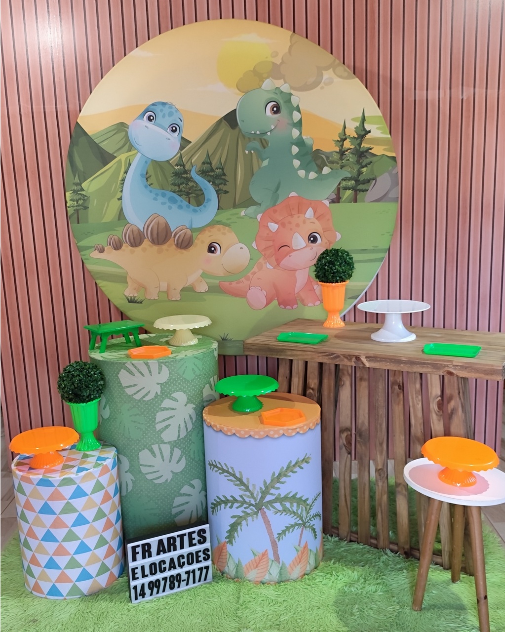 Dino Baby - Ouro - FR artes