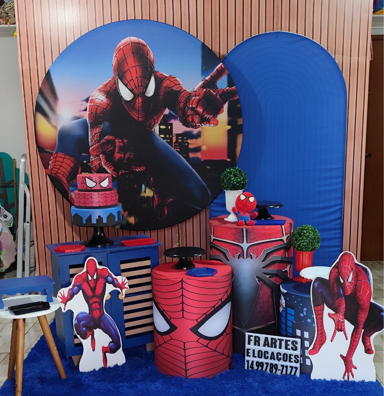 Homem Aranha 1 -  Completo (Incluir Pelucia) - FR artes