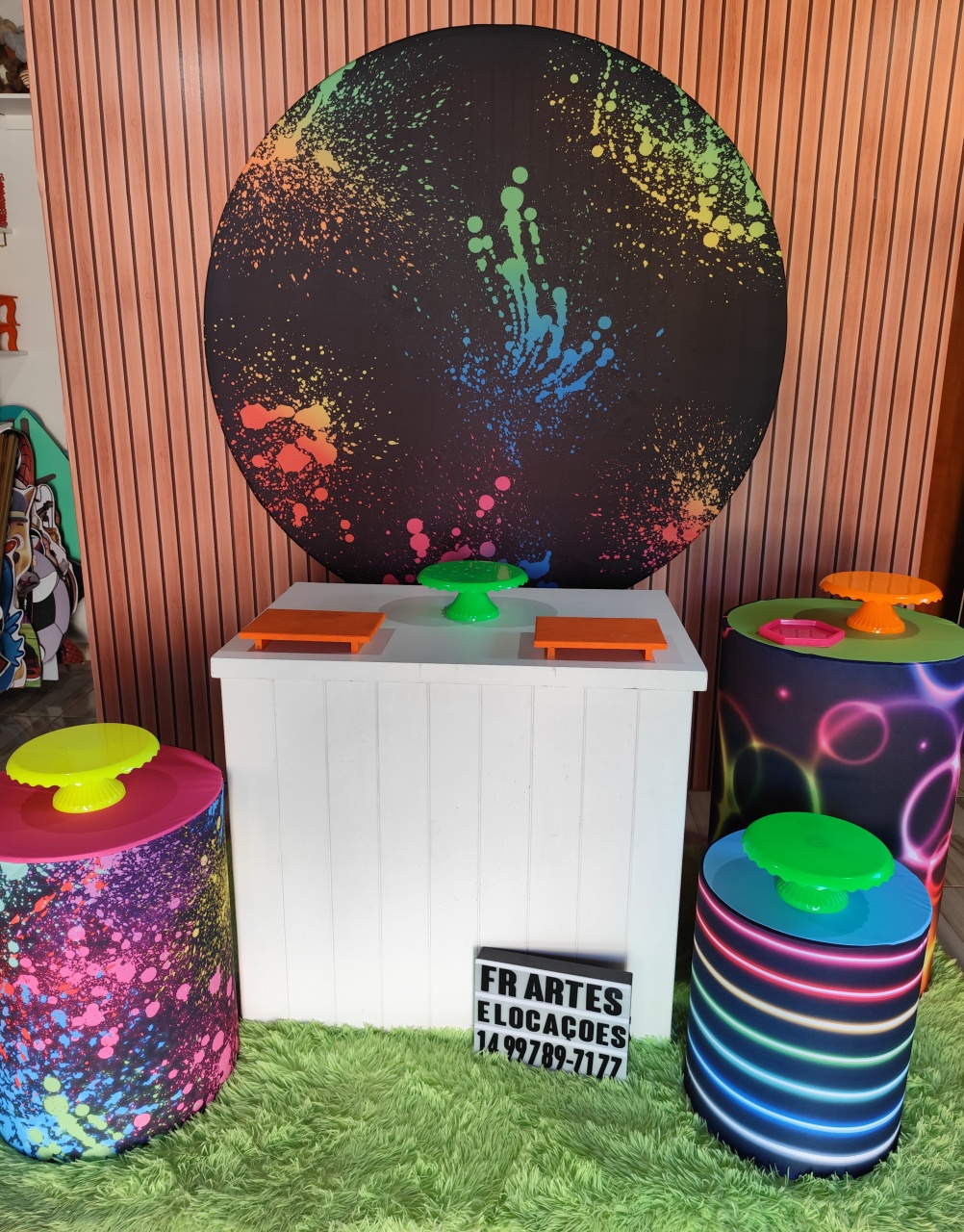 Neon Tinta -  Prata - FR artes