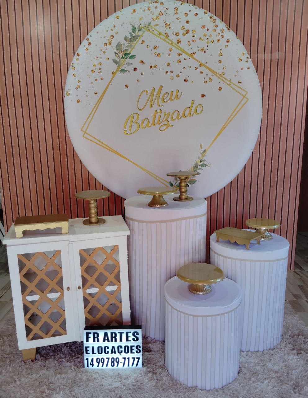 Batizado Meu - Prata - FR artes