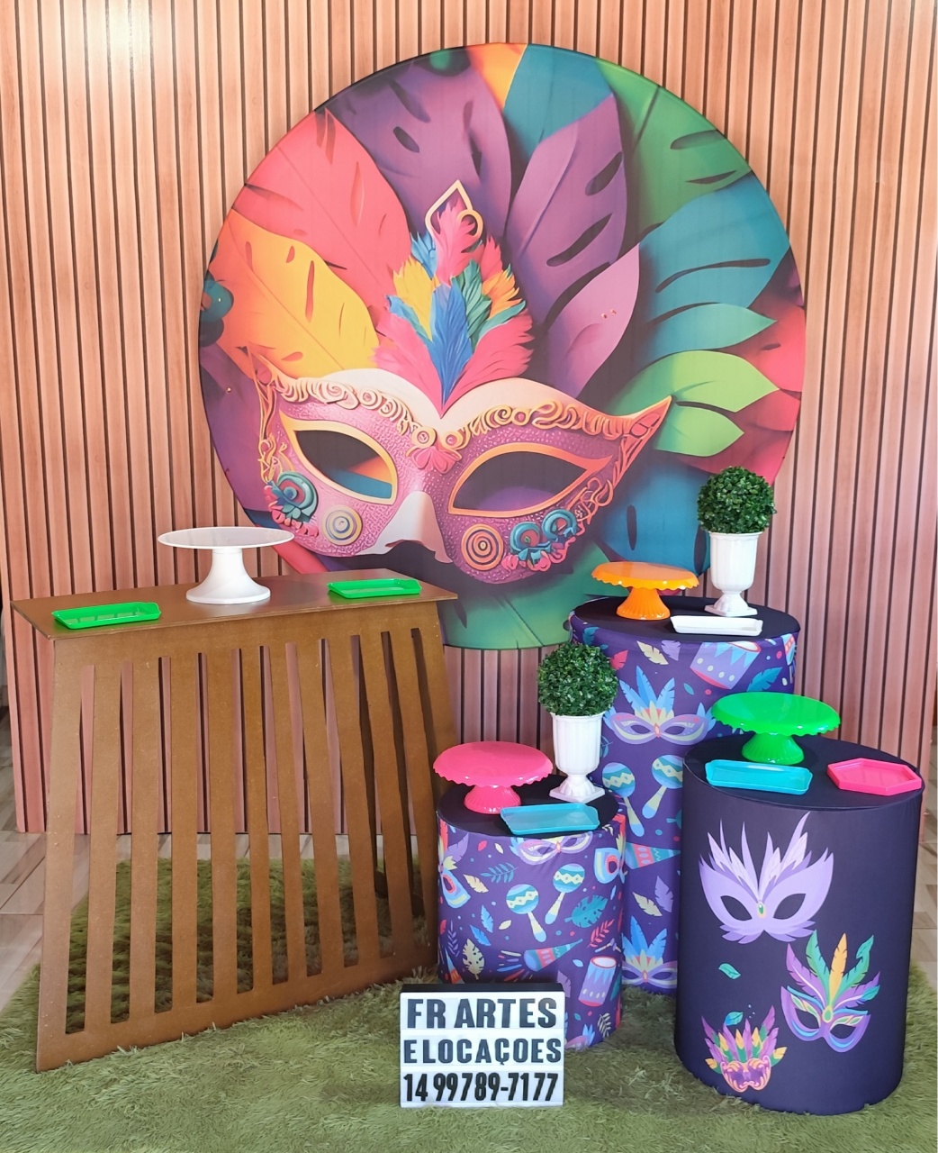 Mascaras  - Prata - FR artes