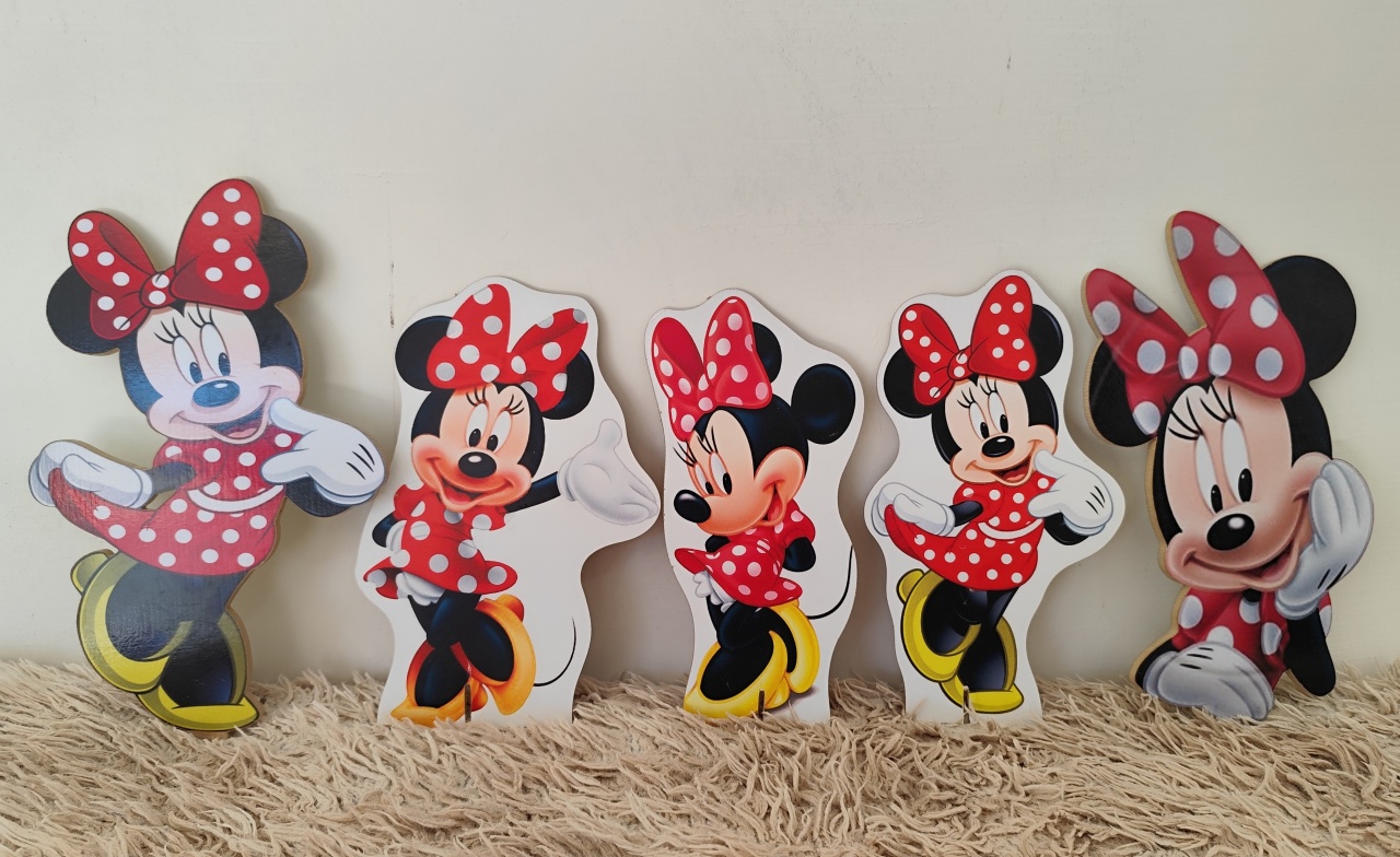 Display de Mesa Minnie Vermelha - FR artes