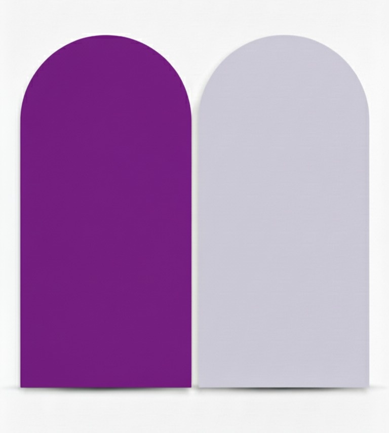 Capa - Painel Romano - Roxo E Lilas - FR artes