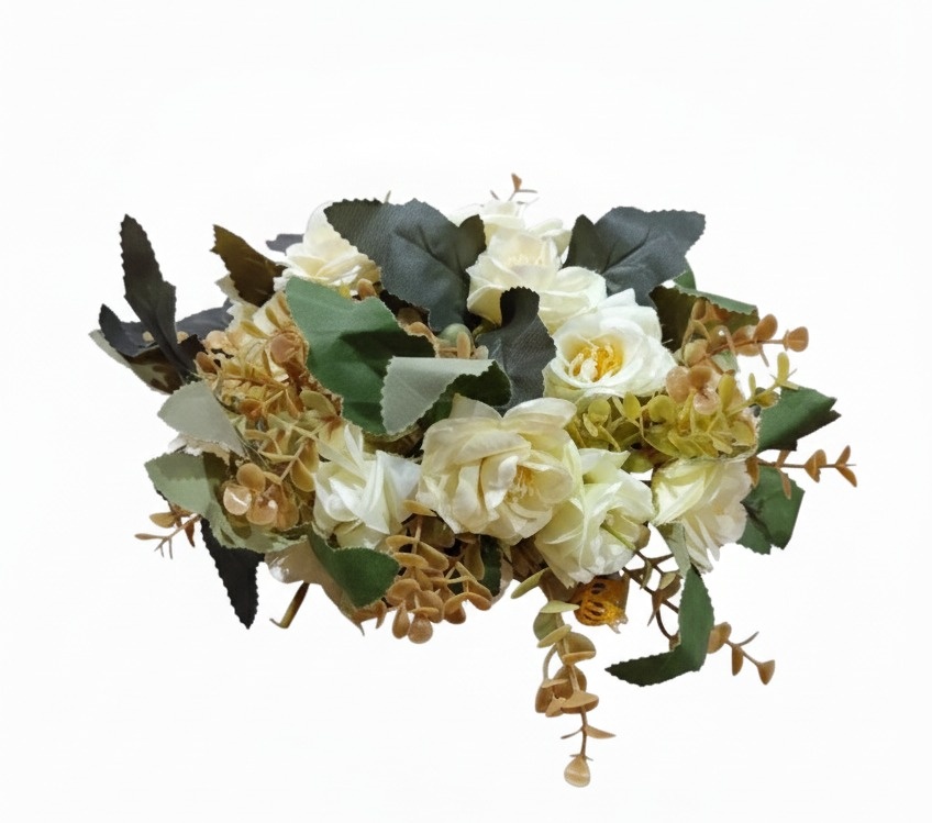 Arranjo de Flores Bege - FR artes