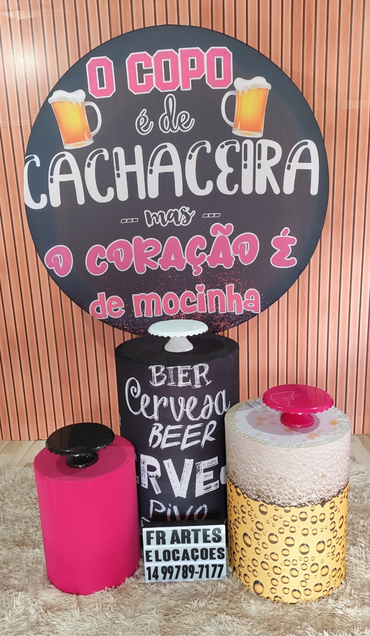 Boteco Feminino - Bronze   - FR artes