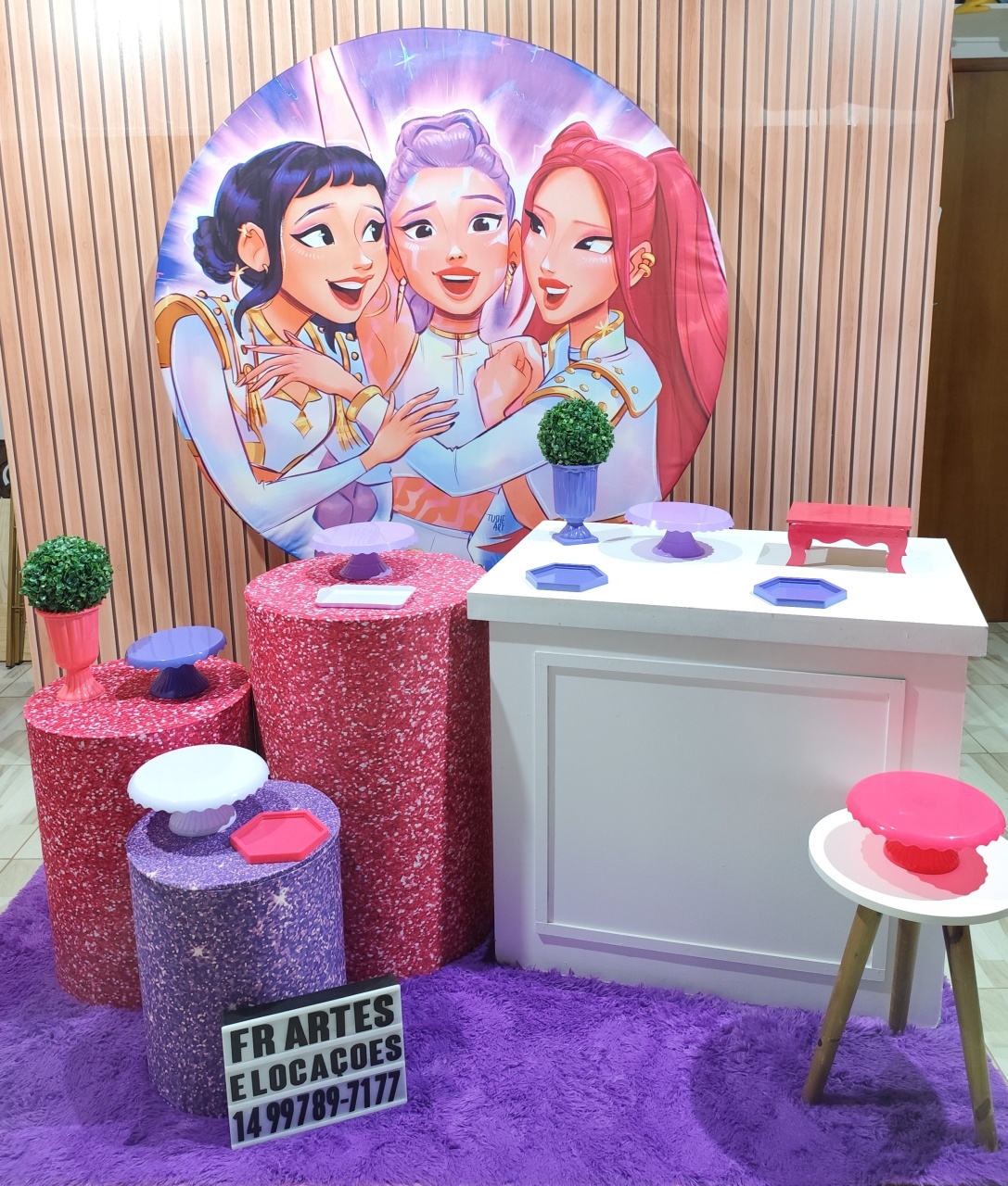 Guerreiras Do K-Pop - Ouro - FR artes
