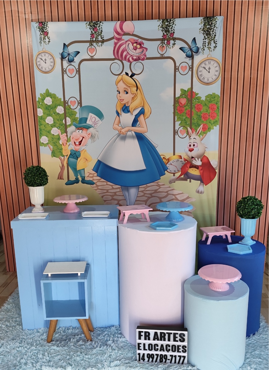Alice No Pais das Maravilhas - Ouro - FR artes