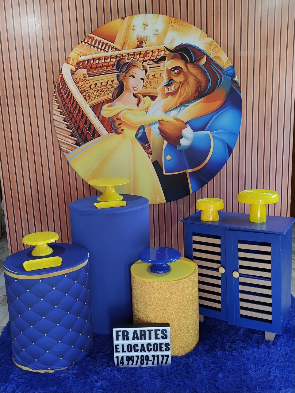 Bela E A Fera - Prata - FR artes