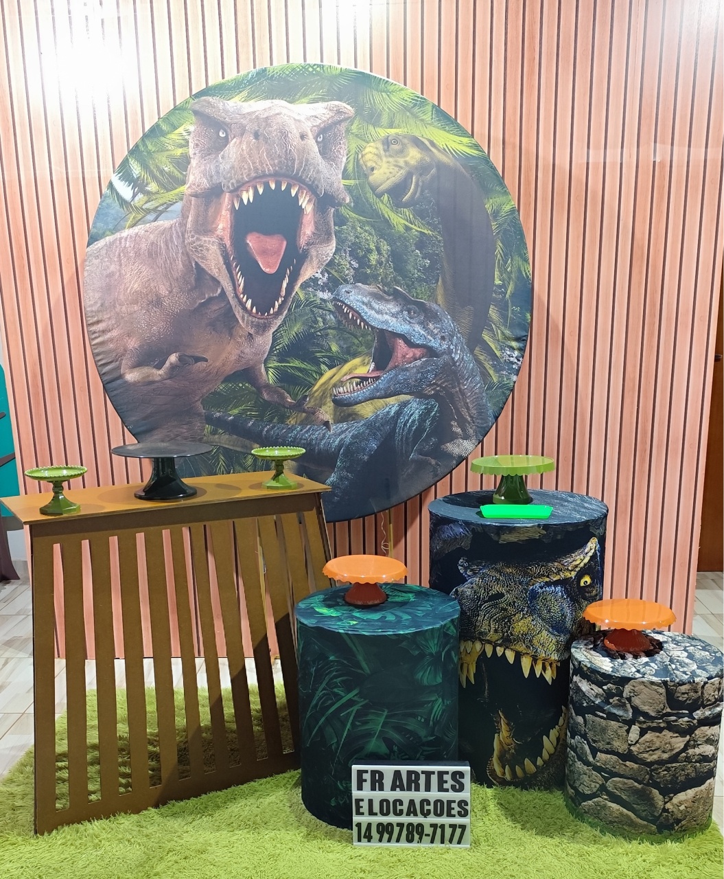 Dinossauro - Prata - FR artes