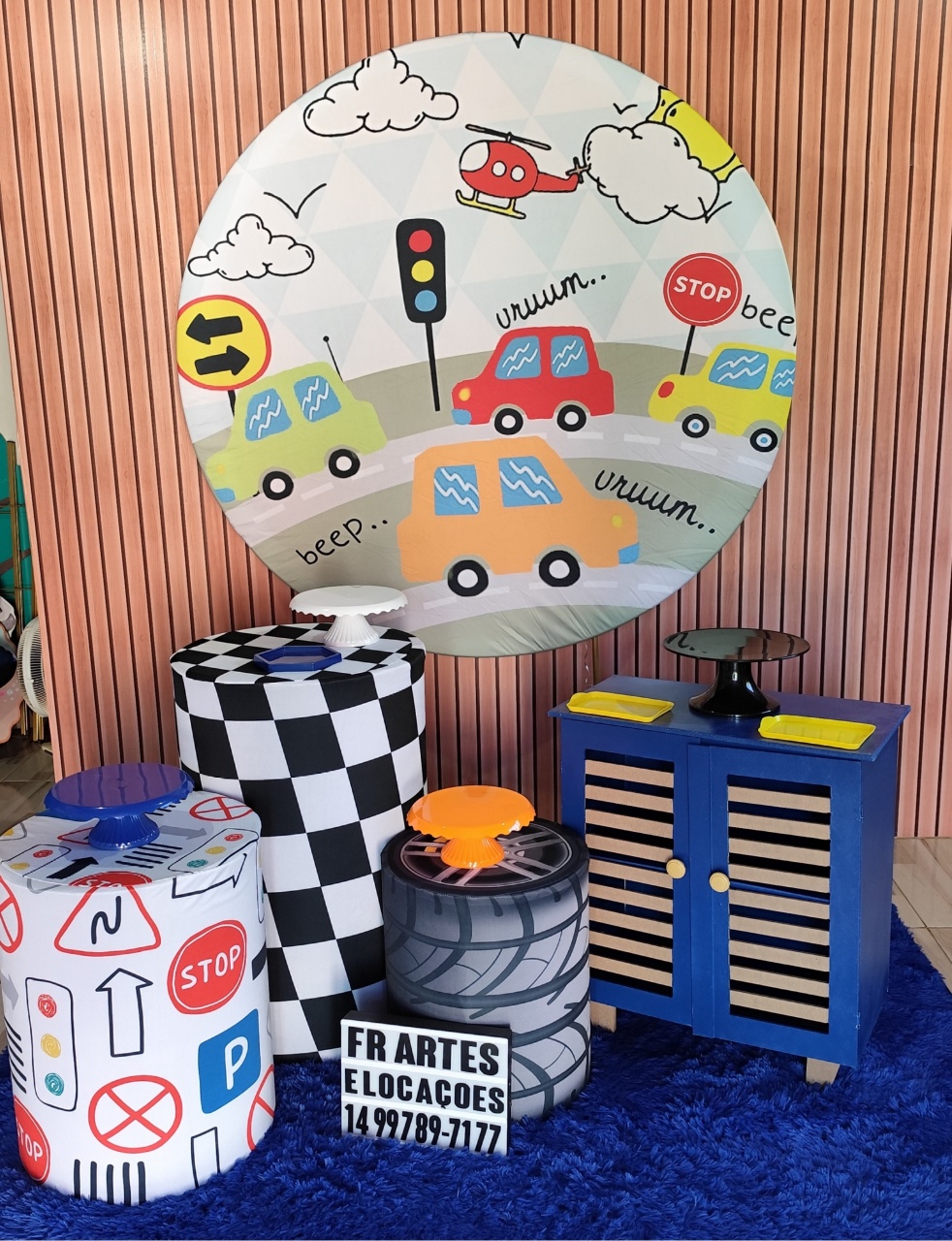 Carrinhos - Prata - FR artes