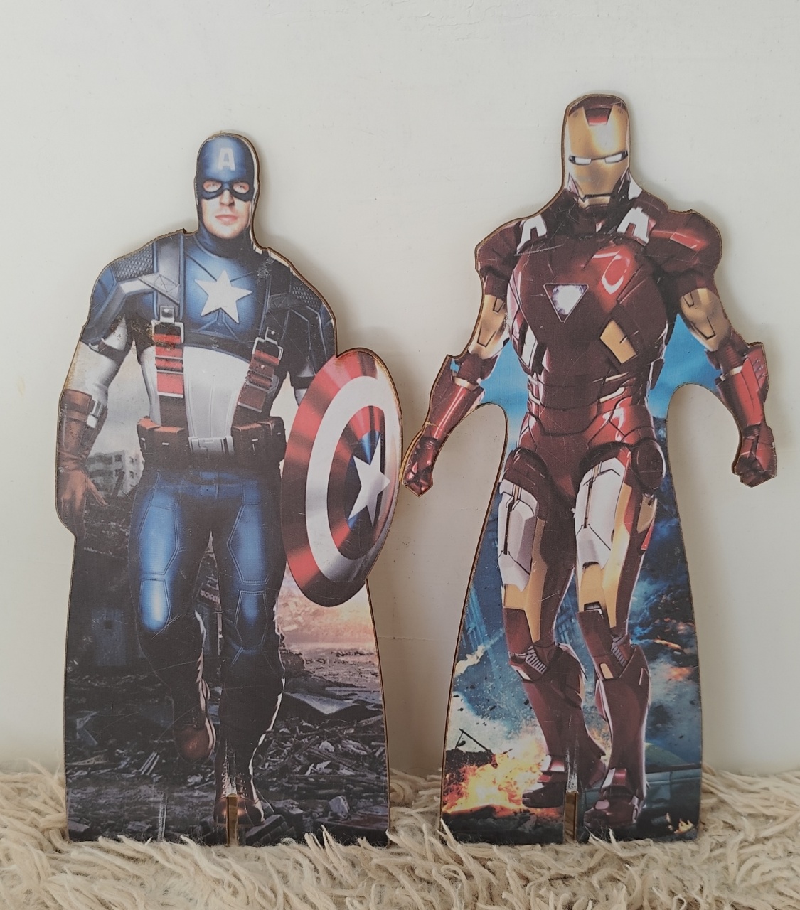 Display Chão  Heróis Vingadores  - FR artes