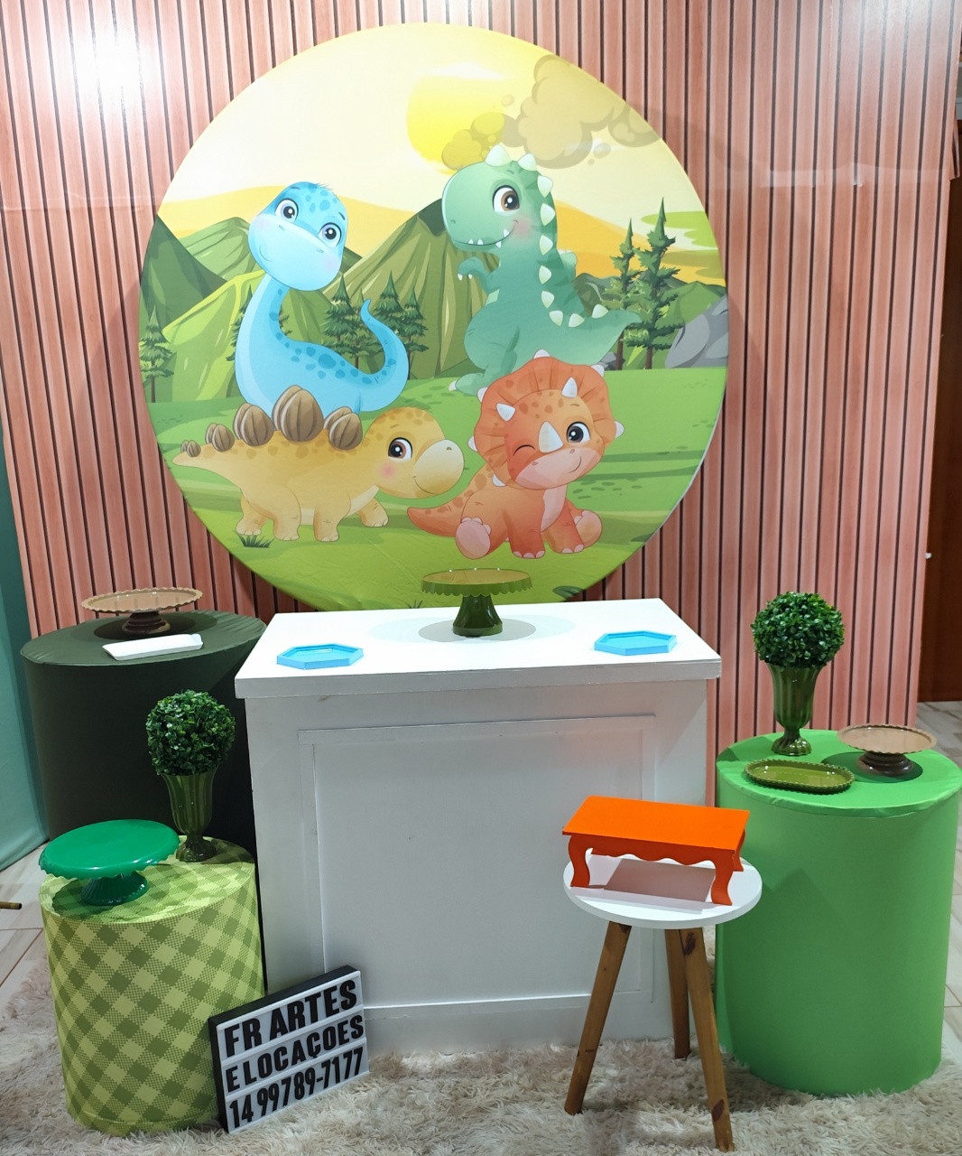 Dino Baby - Ouro - FR artes